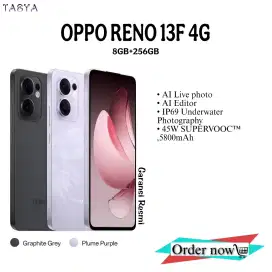 OPPO RENO 13F 4G 8/256GB GARANSI RESMI OPPO