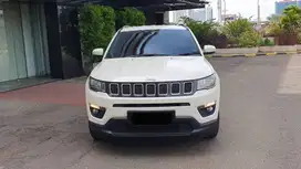 Jeep Compass Longitude 1.4 AT Gasoline White on Black 2020 NIK 2019
