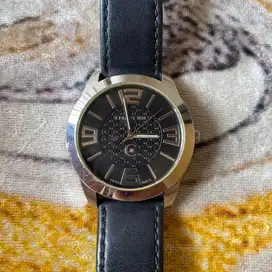 Jam tangan cerruti leather