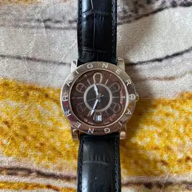 Jam tangan cerruti leather