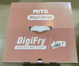 Air Fryer Mito Wood Series Pink 650W, 4L