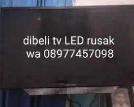 Tv led rusak dibeli