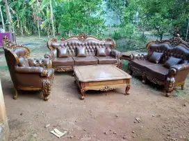 Sofa tamu ukir klasik