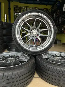 VELG WORK KIMAWI R18*8.5-9.5 H5*114 CIVIC,XPANDER INNOVA HRV BRV CRZ