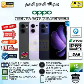 Oppo Reno 13F 5G 12+256 & 8+256,AI phone,New Fresh segel,Garansi resmi