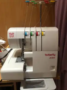 Mesin Obras dan Neci Portable Butterfly HD 864 / JN 864  Bekas