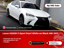 [ LOW KM ] Lexus GS200t GS 200 F-Sport Pearl White Fullspec 2017/2018