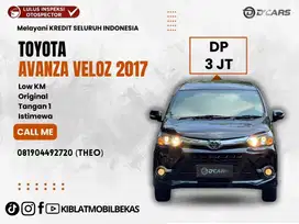 [DP:3JT] AVANZA VELOZ 2017 LOW KM ORIGINAL