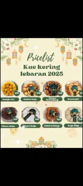 Kue kering lebaran