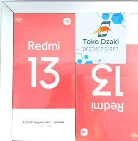 Redmi 13 8/128 Garansi Resmi Xiaomi Baru Dan Segel