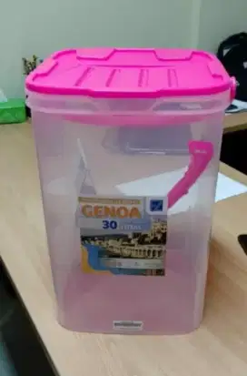 Akuarium es kelapa/toples gayung 30 liter