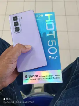 Infinix hot 50 pro plus 8/256 mulus seperti baru dan lengkap