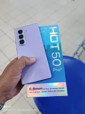 Infinix hot 50 pro plus 8/256 mulus seperti baru dan lengkap