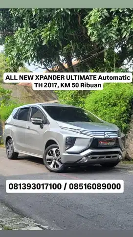 MITSUBISHI  XPANDER ULTIMATE matic
Tahun : 2017,  km 50 ribuan