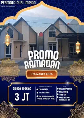 promo ramadan discont booking 3 juta, dan free biaya