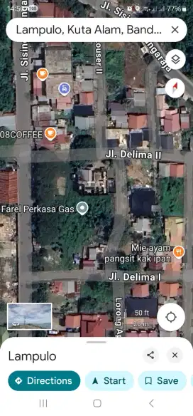 Di Jual tanah komplek perikanan Lampulo