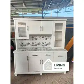 LEMARI SAYUR 4 PINTU / RAK MAKANAN / LEMARI DAPUR MURAH TERBARU!