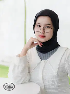 GEMBULL GLASSES - KACAMATA HEXAGON BESI FULL - ESWARA 01