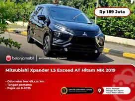 [LOW KM] Mitsubishi Xpander 1.5 Exceed AT Hitam 2019/2020