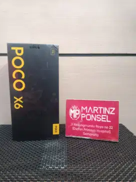 Poco X6 12/256 garansi resmi