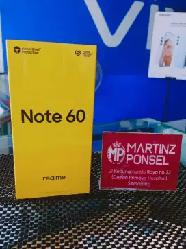 Realme Note 60 6/128 garansi resmi