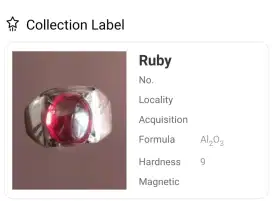 Ruby Pigeon Blood Natural