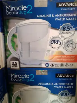 Miracle Doctor Jug Teko pembuat air alkali alami seperti kangen water