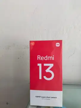 Redmi 13 8/128 Baru & segel resmi