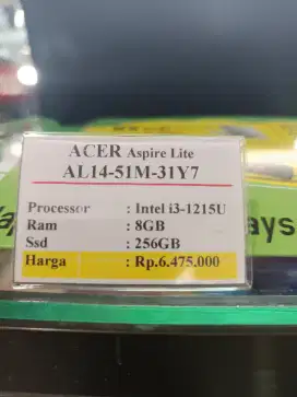 Laptop Acer Aspire Lite AL14-51M