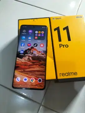 Realme 11 pro 5g ram 8/256gb fullset ori