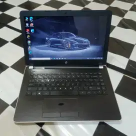 HP-14 slim AMD-A9 gen9 Ram4GB/ssd128GB/hdd500GB bogor