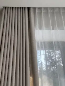 Pasang gordyn gorden murah vertikal roll blind jasa wallpaper dinding