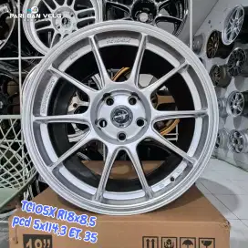 Velg WEDSSPORT TC105X Ring 18 lebar 8,5 
pcd 5x114,3 ET. 35