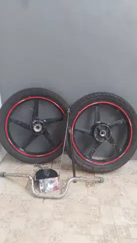 Velg scorpio dan Ban Scorpio