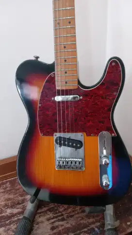 Rockwell Telecaster Tobacco Burst Tahun 2000