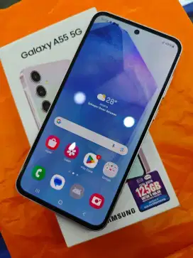 Samsung A55 5G 8/256 lengkap warna lilac
Garansi panjang muluss 99%