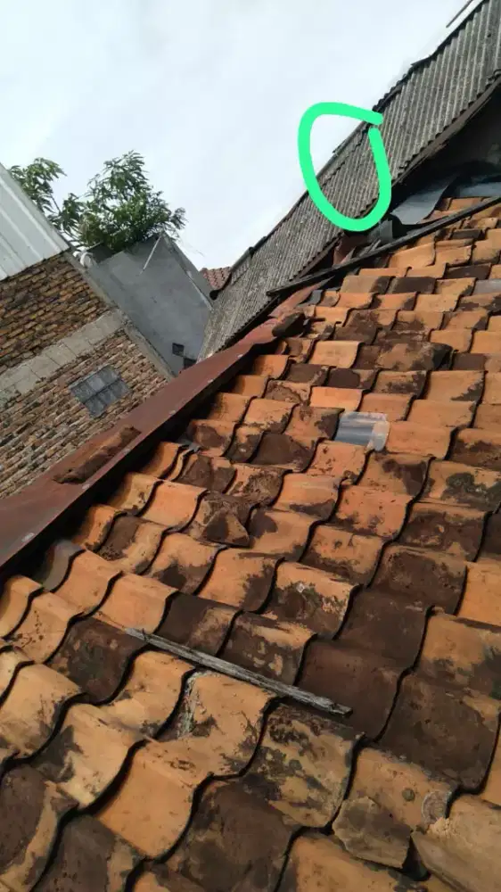 Tukang bangunan dan perbaikan atap bocor
