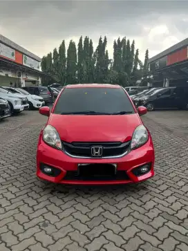 5 JT BRIO E CVT 2018 MERAH FULL ORIGINAL ANTIK RARE !!
