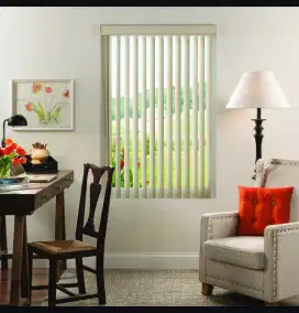 Vertikal blinds tirai kantor