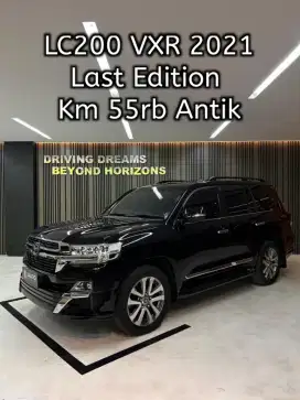 Toyota Land Cruiser VXR Full Spec 2021 Hitam LC LC200
