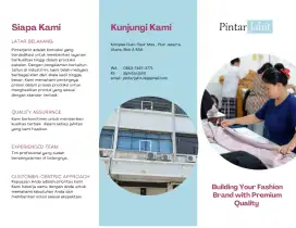 Konveksi CMT. Jasa jahit dari bikin sample, jahit, hingga finishiing