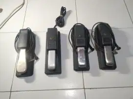 Pedal sustain keyboard