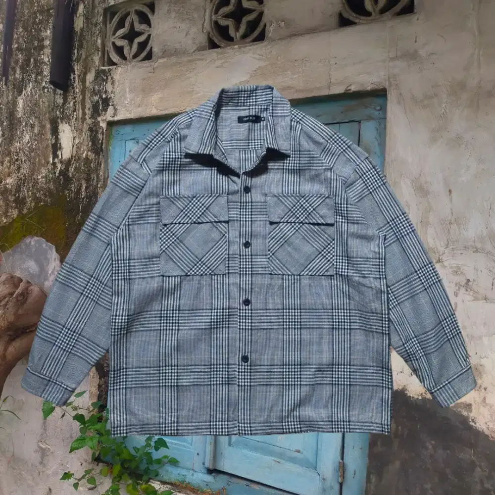 Chip clip plaid overshirts auter