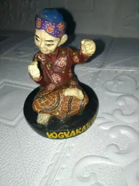 Patung Blangkon kecil Estetik Hiasan Meja
