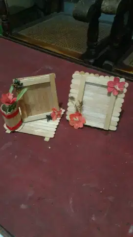 Figura Kayu bisa untuk Hiasan Meja dan Kado