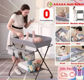 Meja ganti popok portable - new