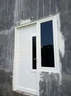 Kusen aluminium pintu jendela kaca