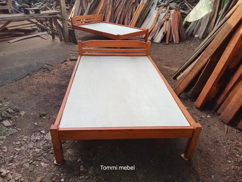 Amben kayu ukuran 120x200