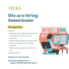 Lowongan Content Creator