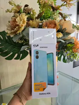 Samsung galaxy a06 4/128 segel garansi resmi